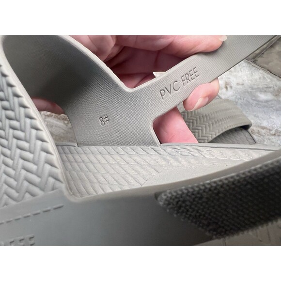 REEF Women's Water Vista Fog Back Strap Size 8 espadrille Style Platform Comfrot - Picture 6 of 8